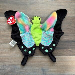 Vintage (2000) TY Beanie Baby “FLOAT” the Rainbow Butterfly 10” with Tags